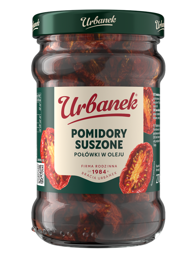 Pomidory suszone połówki w oleju