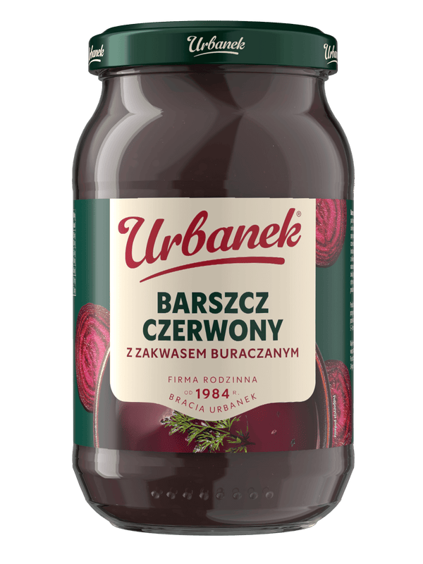 Barszcz czerwony z zakwasem buraczanym