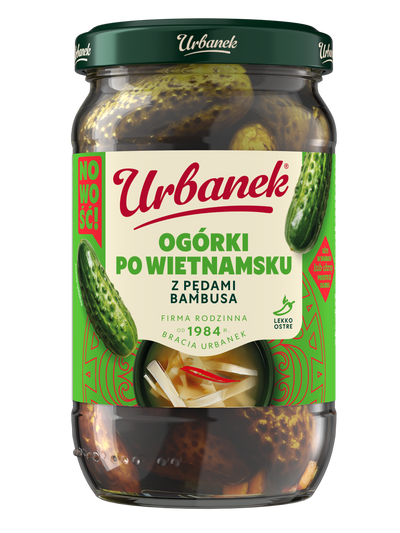 Ogórki po wietnamsku z pędami bambusa