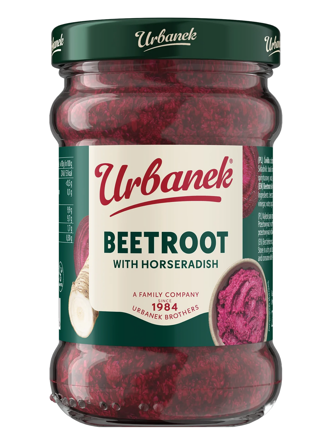 Urbanek Beetroot with horseradish 270 g