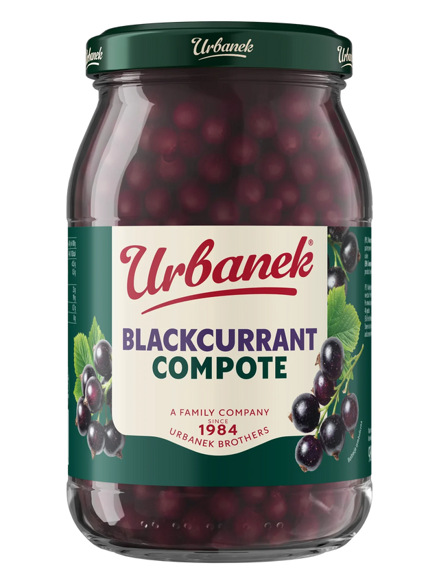 Blackcurrant compote