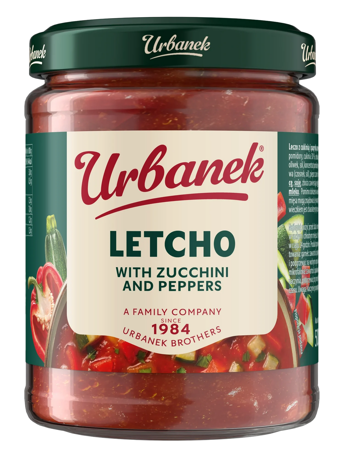 Urbanek Letcho with zucchini and peppers 500 g