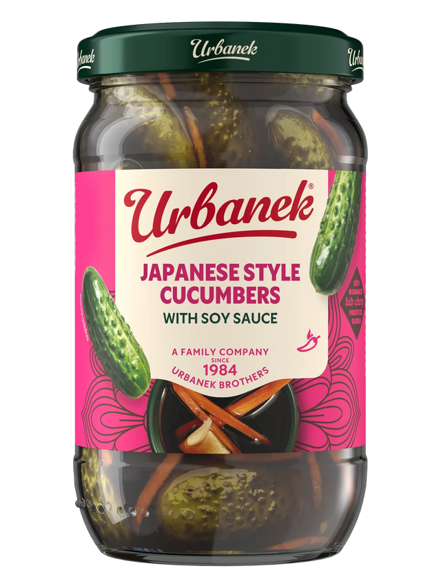 Japanese-style cucumbers with soy sauce