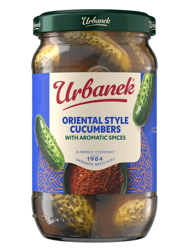Turkish-style cucumbers, kebab flavour