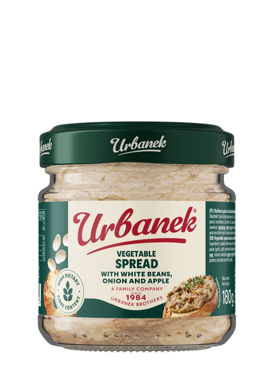White bean spread with onion and apple