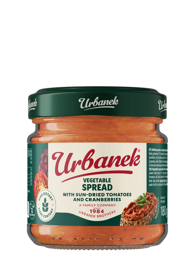 Sun-dried tomato spread with cranberries
