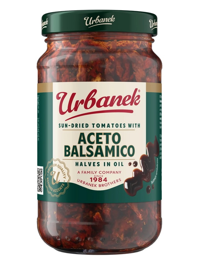 Sun-dried tomatoes in oil with Balsamic vinegar