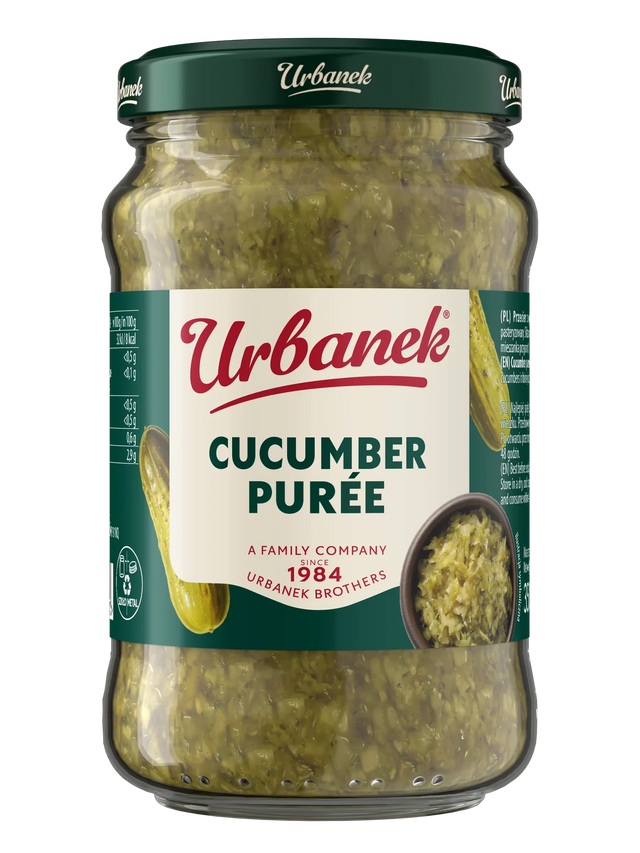 Cucumber purée
