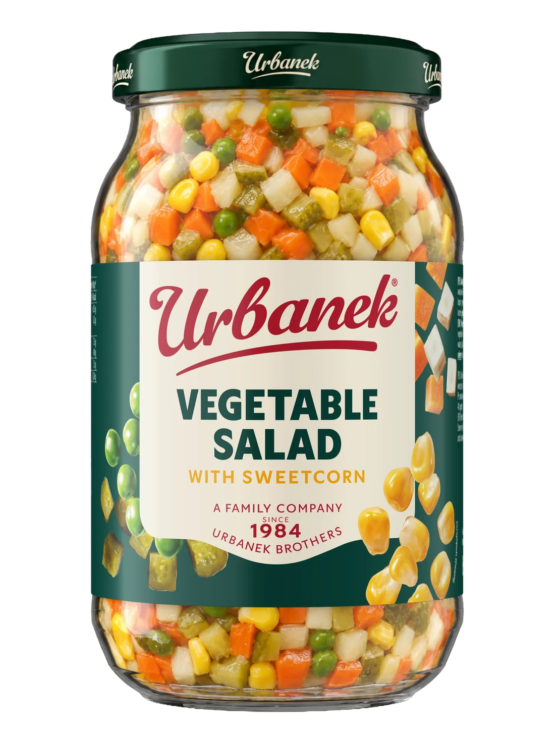 Urbanek Vegetable salad with sweetcorn 860 g