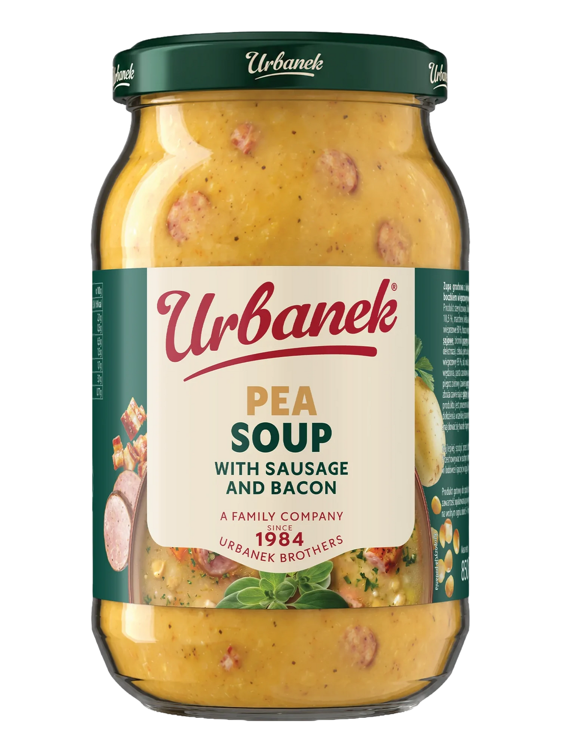 Urbanek Pea soup with sausage and bacon 850 g