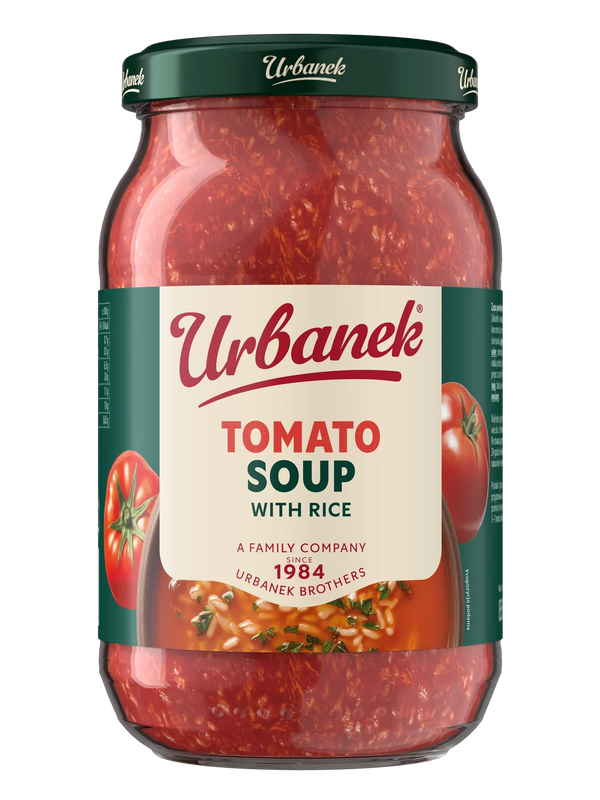 Tomato soup with rice