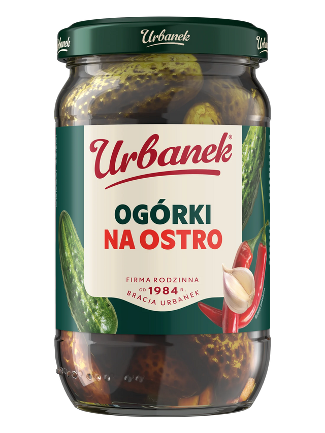 Ogórki na ostro