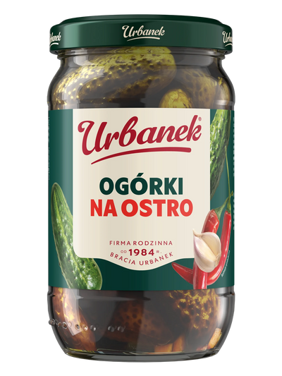 Ogórki na ostro