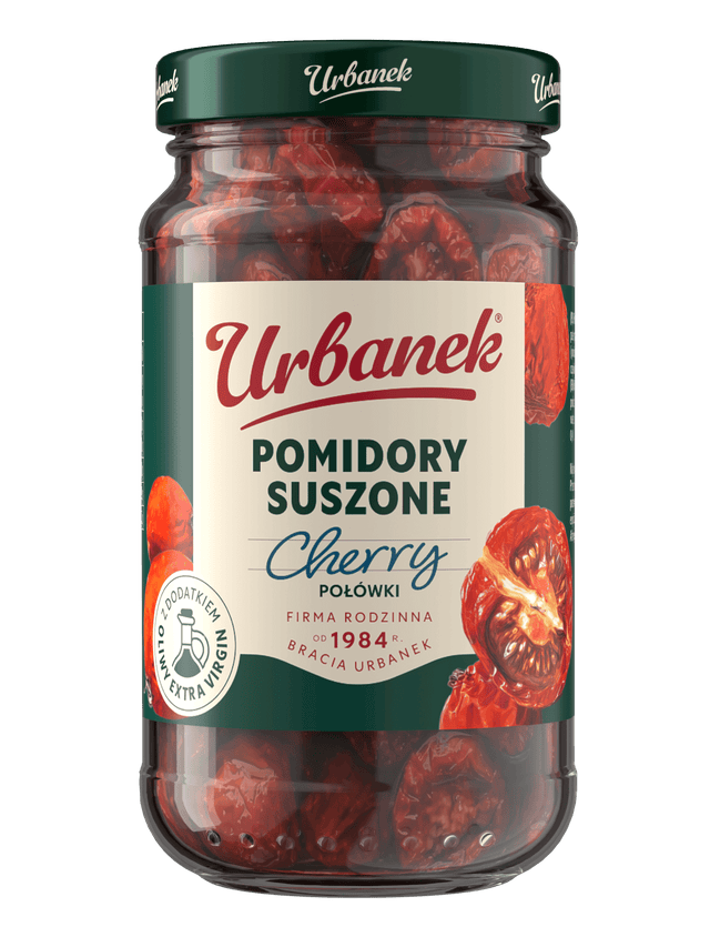 Pomidory suszone cherry połówki w oleju