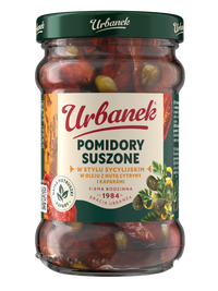 Pomidory suszone w stylu sycylijskim w oleju z nutą cytryny i kaparami