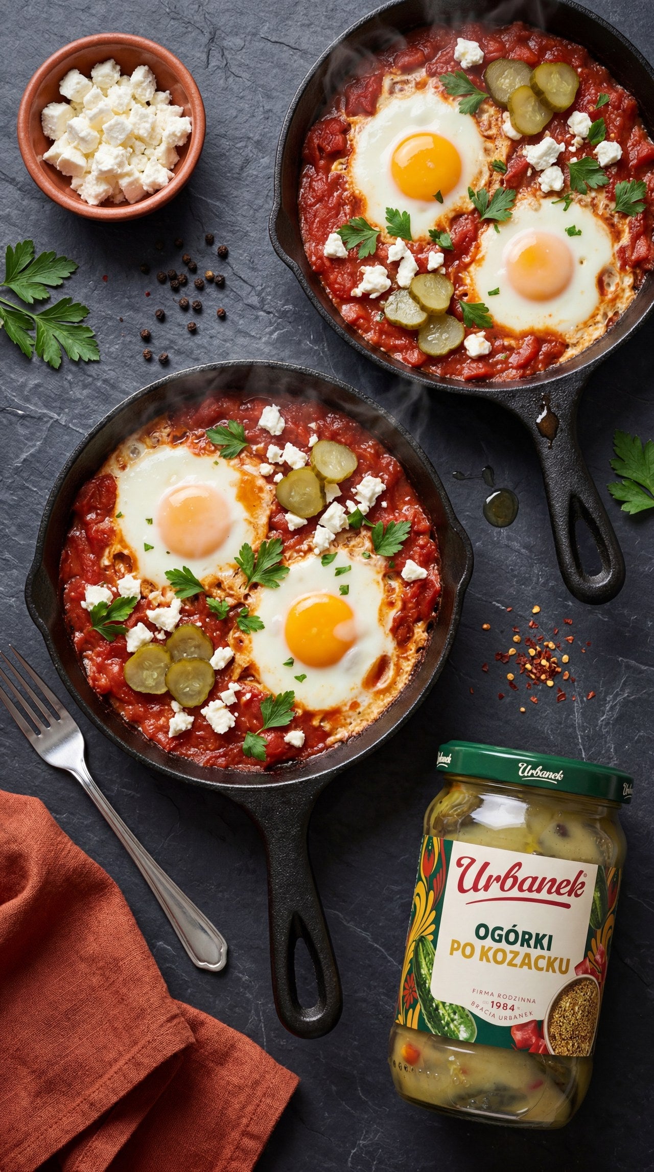 Błyskawiczna shakshuka z pikantnym twistem