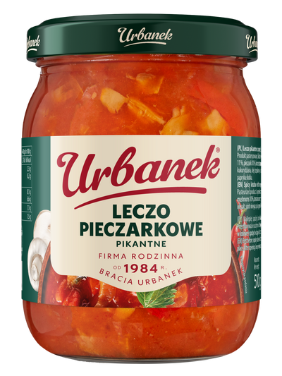 Leczo pieczarkowe pikantne