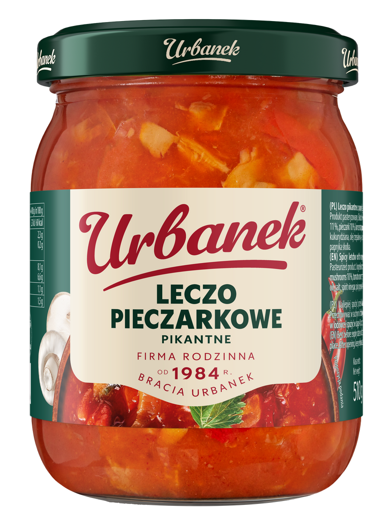 Leczo pieczarkowe pikantne