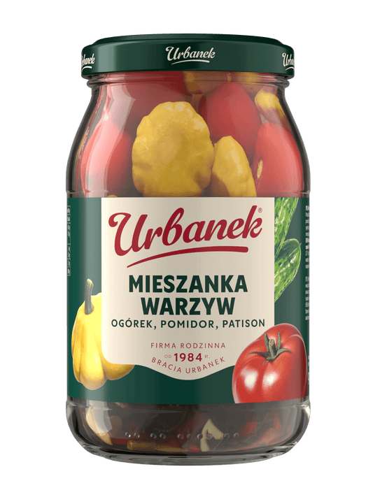 Mix warzywny ogórek, pomidor, patison