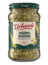 Ogórki kiszone drobna kostka