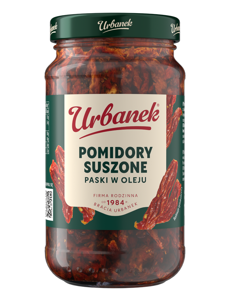 Pomidory suszone paski w oleju