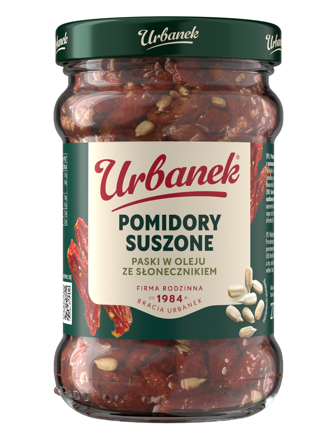 Pomidory suszone paski w oleju ze słonecznikiem