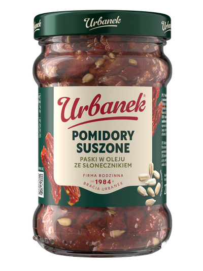 Pomidory suszone paski w oleju ze słonecznikiem