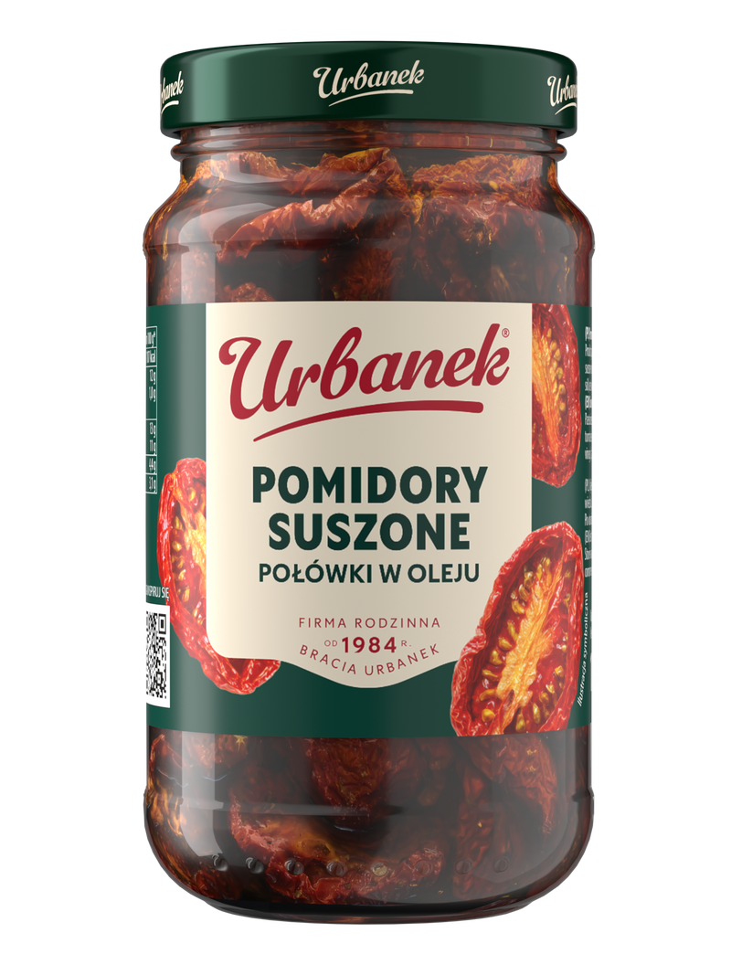 Pomidory suszone połówki w oleju