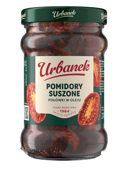 Pomidory suszone połówki w oleju