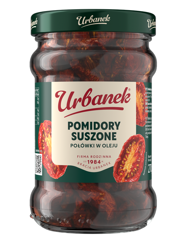 Pomidory suszone połówki w oleju