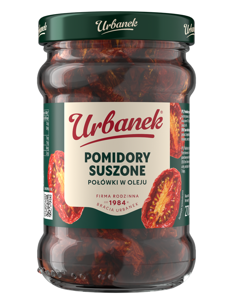 Pomidory suszone połówki w oleju