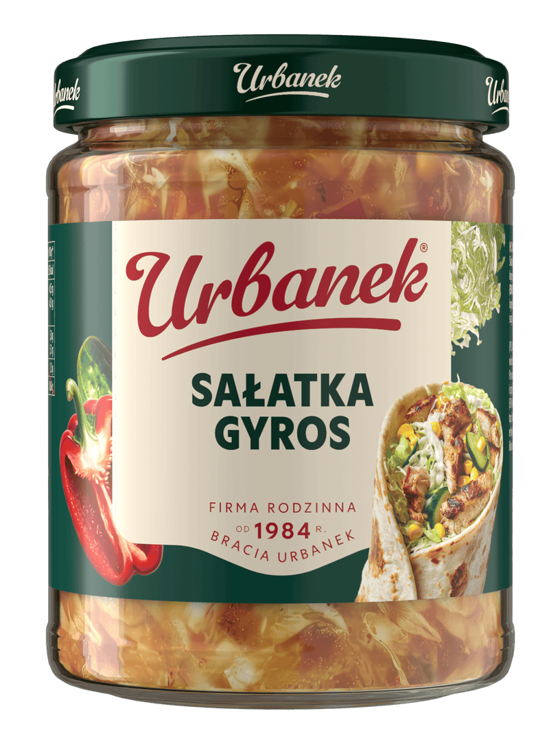 Sałatka gyros