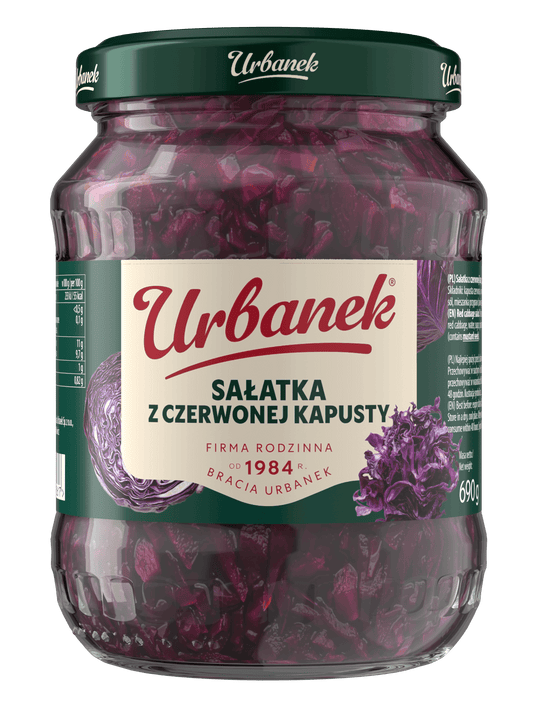 Sałatka z czerwonej kapusty