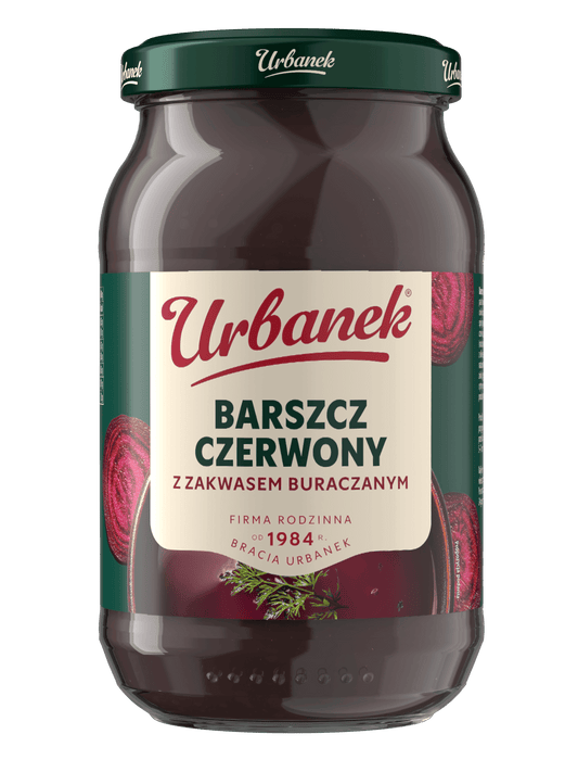 Barszcz czerwony z zakwasem buraczanym
