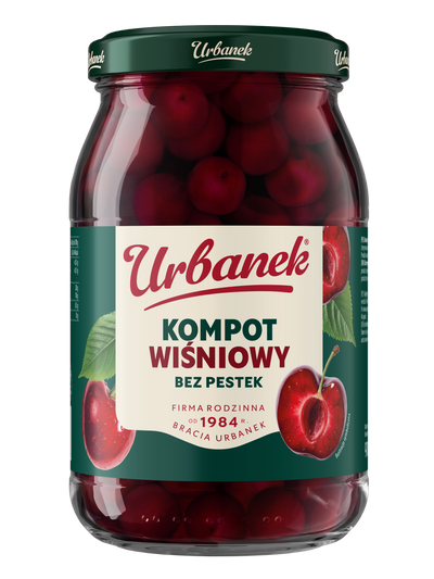 Kompot wiśniowy bez pestki