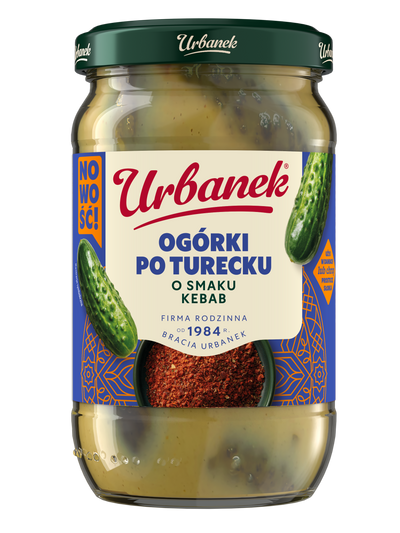 Ogórki po turecku o smaku kebab
