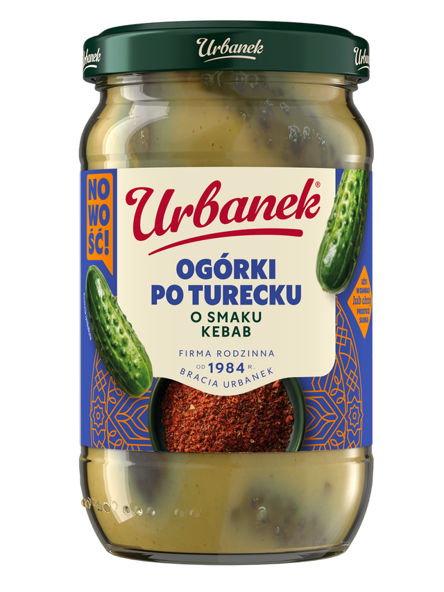 Ogórki po turecku o smaku kebab