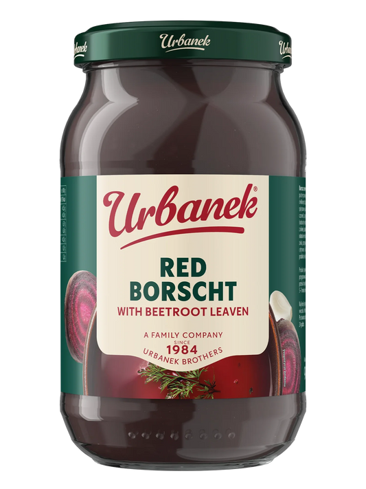Urbanek Red borscht with beetroot leaven 900 g