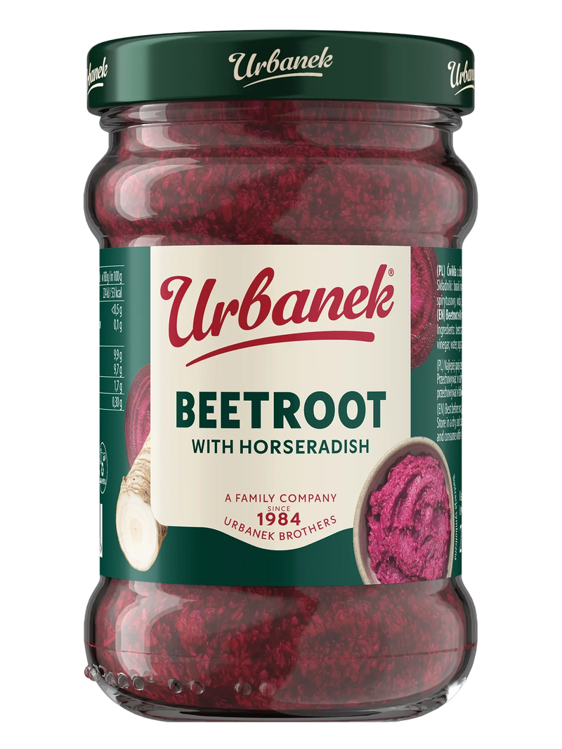 Urbanek Beetroot with horseradish 270 g