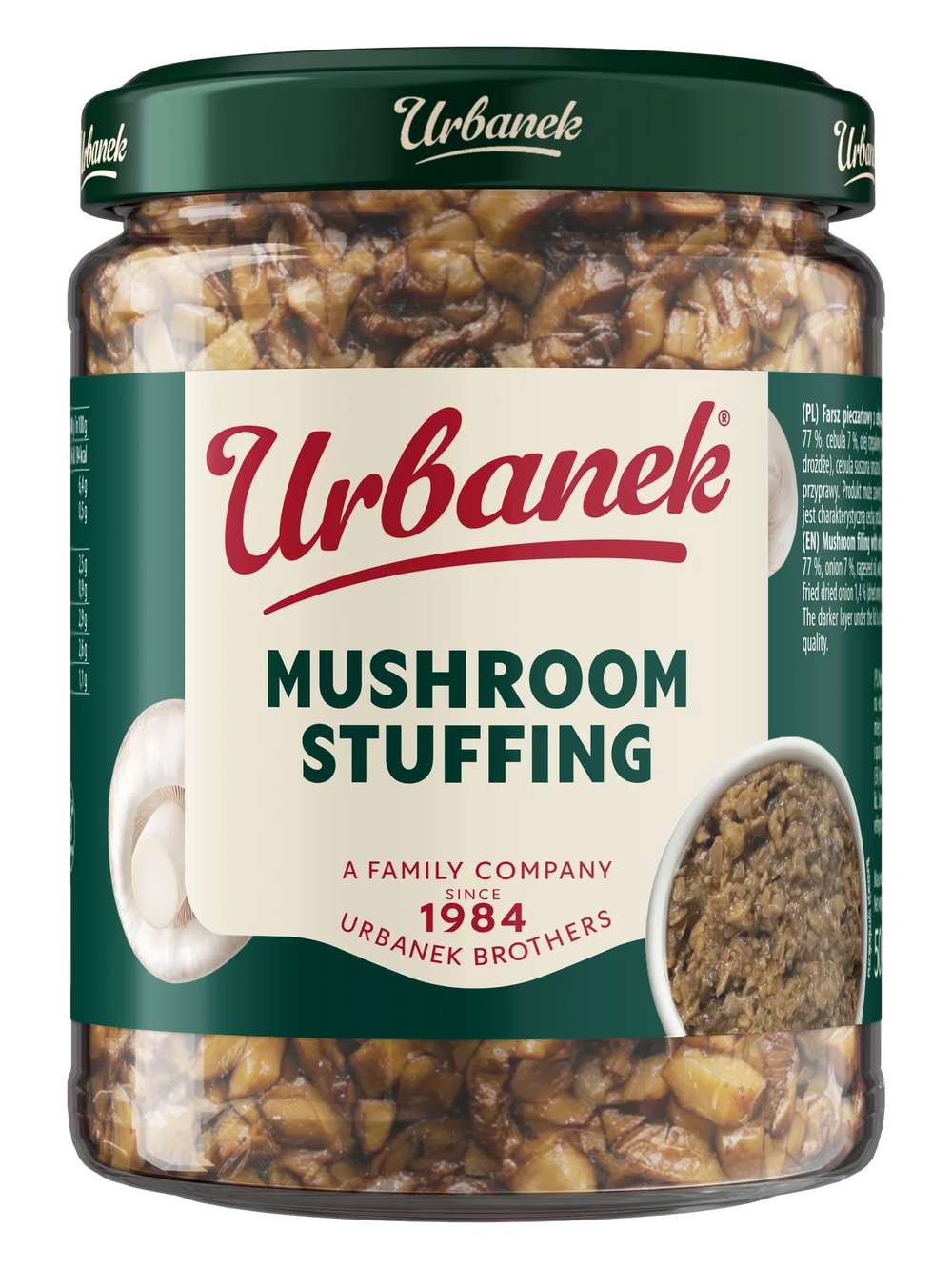 Urbanek Mushroom stuffing 500 g