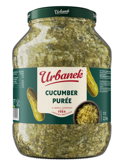 Cucumber purée