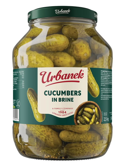 Cucumbers in brine