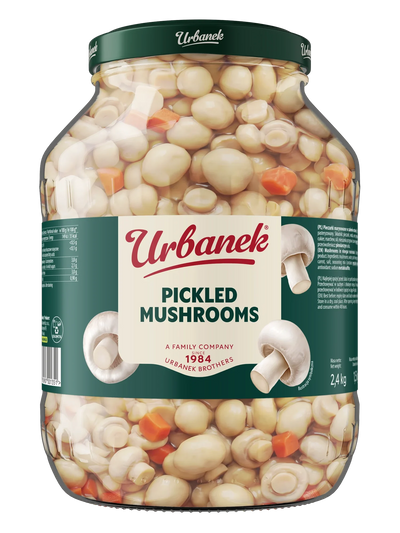 Pickled mushrooms
