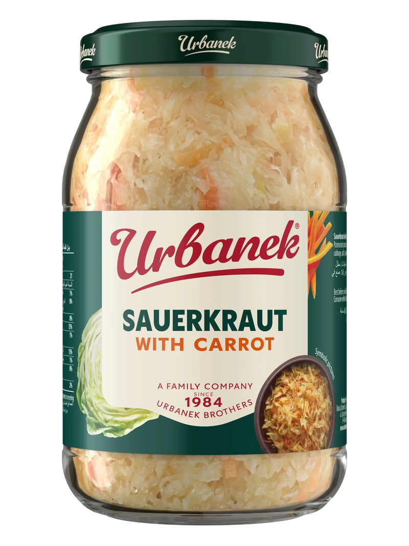 Urbanek Sauerkraut with carrot 900 g