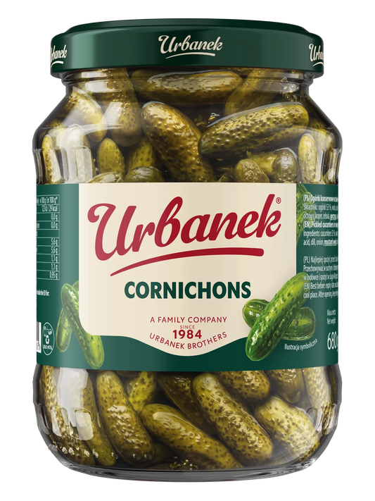 Urbanek Cornichons 680 g