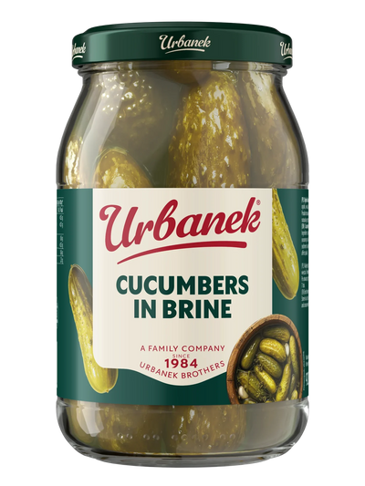 Cucumbers in brine