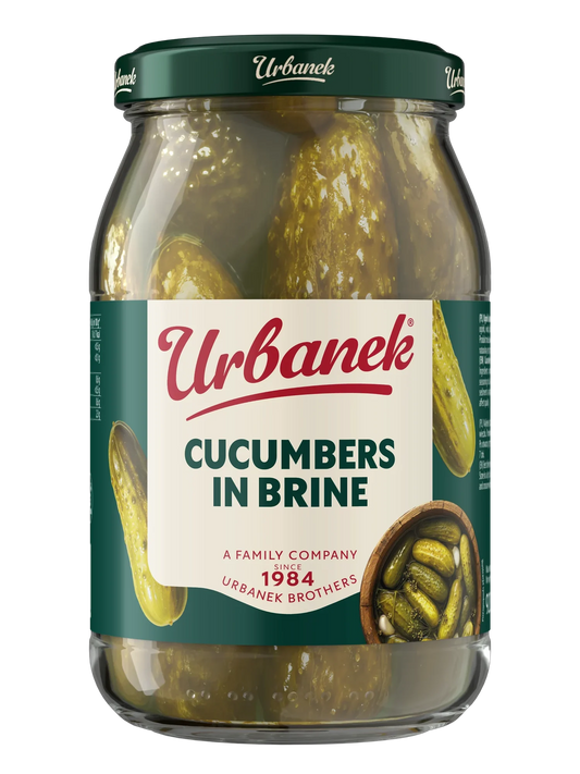 Urbanek Cucumbers in brine 920 g