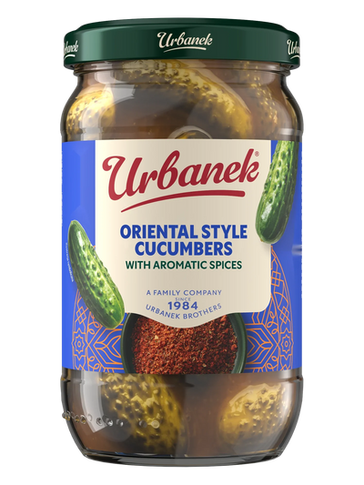 Turkish-style cucumbers, kebab flavour