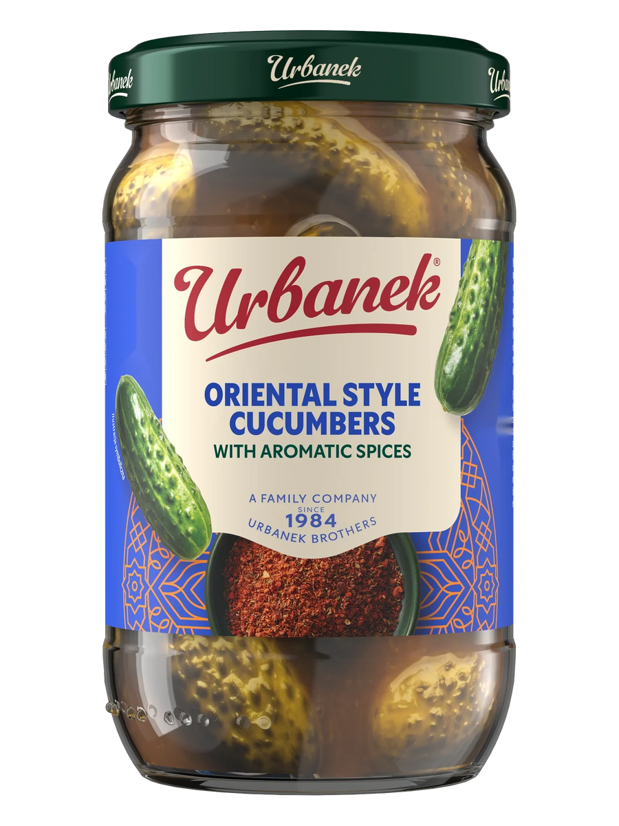 Turkish-style cucumbers, kebab flavour
