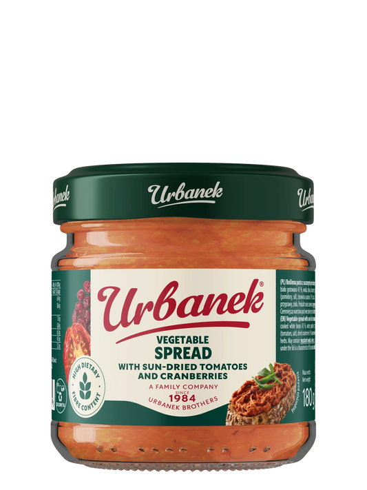 Urbanek Sun-dried tomato spread with cranberries 180 g
